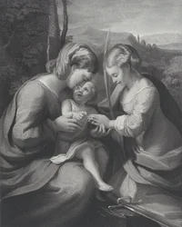 聖カタリナの神秘的な結婚。 1831年。