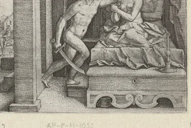 セクストスは剣の脅威でルクレティアをレイプします 初期ローマ史の物語 (シリーズ タイトル)