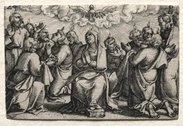 イエス・キリストの生涯：聖霊の降臨c。 1534-35。