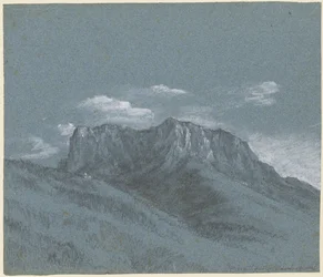 The Rauschberg、1800年頃。