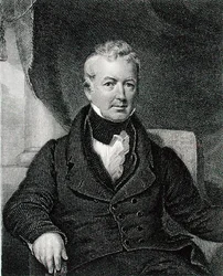 ウィリアム・ガストン（1778-1844）がアッシャー・ブラウン・デュラン（1796-1886）に彫らせたもの（エングレーヴィング）