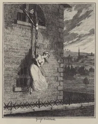 ジャック・シェパードのイラスト（彫刻