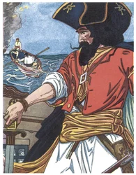 海賊の肖像 George Albert Williams (1875-1932) 1913年「The boys book of pirates」より引用