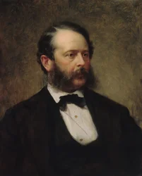 ジョン・F・ケンセット、1875年。