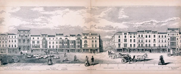 ロンドンのパノラマ、1849 年