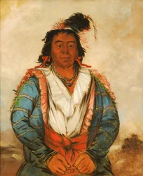 1834年、勇敢なホースプトゥオカウジー。