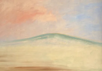 風景の背景、1846-1848。