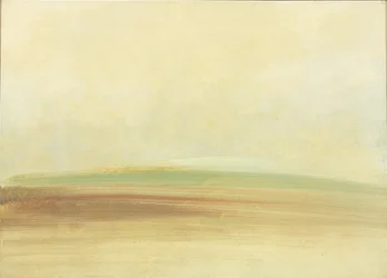 風景の背景、1846-1848。