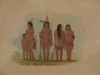 パヤグアス族のメンバー、18541869。