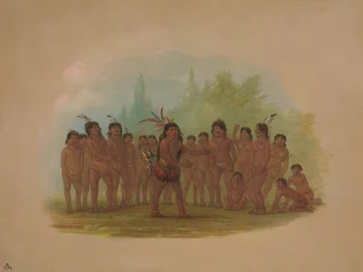 ズルマティ・インディアン、1854-1869年。