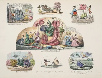 ボンネットビル、パブ。 1828（手書きの彫刻）