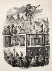 ガイ・フォークスの処刑、1841年刊行