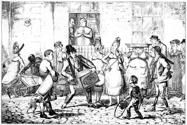サボヤード、1818年。