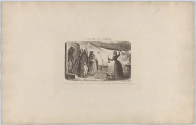 下宿探し, 1851., 1851.
