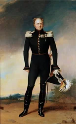 1825年の皇帝アレクサンドル1世の肖像