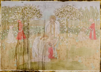 子供の神化（水彩）