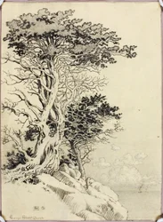 無題（版画用ドローイング）