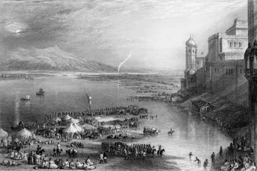 「ハードワールのチャウトの一部」、1838 年。