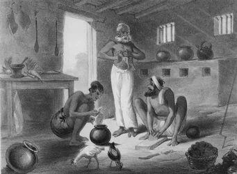 Our Cook Room, c.1858（リトグラフ