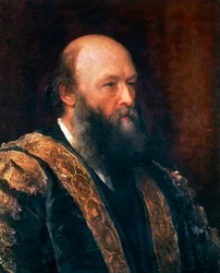 Robert Arthur Talbot Gascoyne-Cecil, Third Marquess of Salisburyの肖像（Hatfield