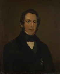 ジェームズ・アンドリュー・ブラウン・ラムゼイの肖像、初代ダルハウジー侯爵（1812-1860）、1833-60年頃（キャンバスに油彩）