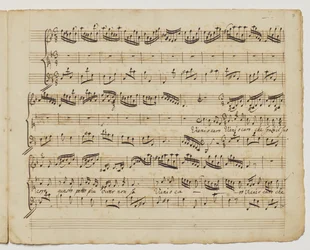 そのコアなしで、是非、親愛なる、「リディルドのためのアディションオール[sic]曲」からのf.7r、c.1717