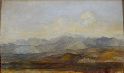 ピサのカララ山脈、1845-1846