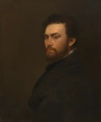 ジョージ・フラーの自画像、1860 年以前。