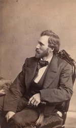 アーロン・ドレイパー・シャタック、1860年代。