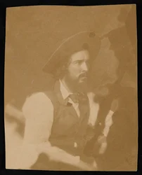 Caleb Burwell Rowan Kennerly 1829-1861 の肖像、1861 年以前。