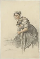 洗濯女