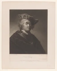 イヤリングを持つ未知の男の肖像 Van Tromq (オブジェクトのタイトル)