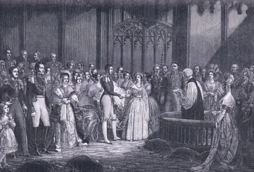 ビクトリア女王の結婚AD 1840