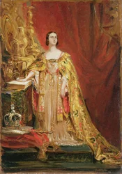 ヴィクトリア女王（1819-1901）の戴冠宣誓、1838年6月28日