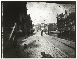 アムステルダムの Looiersgracht の眺め