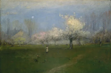 春の花、モントクレア、ニュージャージー州、カリフォルニア州。 1891年。