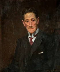 サー・ジョンストン・フォーブス・ロバートソンの肖像、1900～1925年。