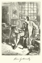 オリバー・ゴールドスミス（彫刻