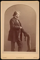 チャールズ・サムナーの肖像 1811-1874、1872 年から 1874 年の間。