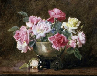 バラジョージ・ローレンス・ブルリード（1858-1933）の絵画 個人蔵。