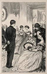 マルレディ封筒を求めてセレブ、1865年。