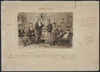 Nincompoopiana、パンチのイラスト、c。 1879年。