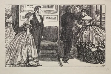 ダイヤの女王-彼女の勝ちと負け方、1866年。