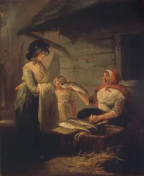 フィッシュワイフ、1780年代末。