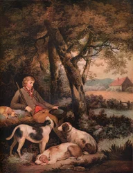 「疲れたスポーツマン」、c1803
