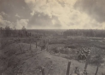 ジョージア州アトランタの戦場、1864 年 7 月 22 日 No. 2、1860 年代。