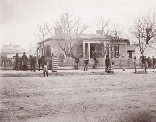 シャーマン将軍またはトーマスの本部、チャタヌーガ、カリフォルニア州。 1864年。