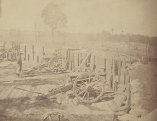 ジョージア州アトランタの前にある反乱軍の作品、No. 2、1864年。