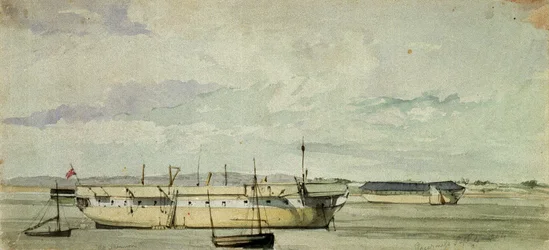 1844年9月4日、シアーネスにて。