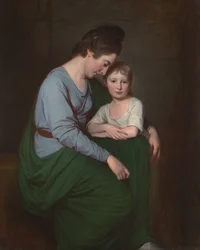 アン・ウィルソンと娘のシビル